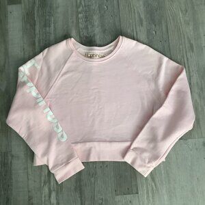 HAPPINESS LOS ANGELES RIMINI CROP SWEATSHIRT